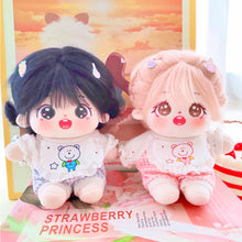 Load image into Gallery viewer, For 20CM Cotton Doll Rompers Cartoon Plush Doll Replacement Outfit Playing House Accessories Mini Clothes