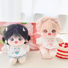 Load image into Gallery viewer, For 20CM Cotton Doll Rompers Cartoon Plush Doll Replacement Outfit Playing House Accessories Mini Clothes