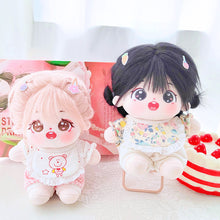 Load image into Gallery viewer, For 20CM Cotton Doll Rompers Cartoon Plush Doll Replacement Outfit Playing House Accessories Mini Clothes