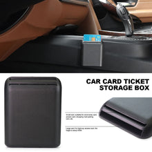 Load image into Gallery viewer, Universal Multifunction Car Interior Card Storage Box Car Card Slot Car Organizer Accessories Auto Seat Crevice Ticket Bracket Stand