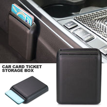 Load image into Gallery viewer, Universal Multifunction Car Interior Card Storage Box Car Card Slot Car Organizer Accessories Auto Seat Crevice Ticket Bracket Stand