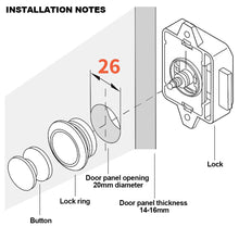 Load image into Gallery viewer, Zinc Alloy Camper Car Push Button Latches Cabinet Door Catch Lock for RV Caravan Boat Motor Home Cabinet Drawer Latch Button Locks
