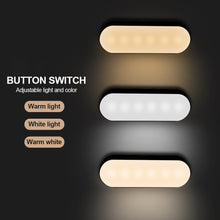 Load image into Gallery viewer, Car Interior LED Reading Light Rechargeable Wireless Magnetic Atmosphere Light Car Night Light Interior Ceiling Light
