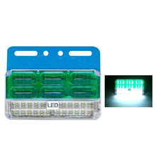 Load image into Gallery viewer, 24V Truck Clearance Lights LED Trailer Side Marker Lights Turn Signal Lamp Red White Amber Lorry Tractor Tail Light