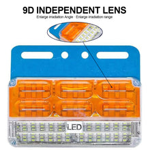 Load image into Gallery viewer, 24V Truck Clearance Lights LED Trailer Side Marker Lights Turn Signal Lamp Red White Amber Lorry Tractor Tail Light