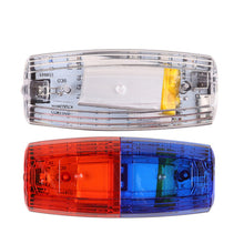 Load image into Gallery viewer, LED Shoulder Warning Light Shoulder Clip Light Sanitation Worker Safety Patrol Alarm Flash Signal Strobe Red Blue Lamp