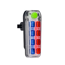 Load image into Gallery viewer, Waterproof 8LED Bicycle Rechargeable Tail Light Safety Warning Red Blue Light Bike Rear Lights Outdoor MTB Cycling Taillight