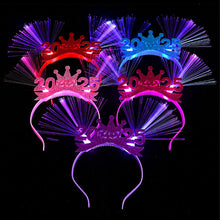 Load image into Gallery viewer, 2025 Happy New Year Party Headband Head Buckle New Year Decoration Funny Props Headdress Masquerade Xmas Party Decor