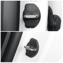 Load image into Gallery viewer, 4Pcs Car Door Lock Buckle Protective Cover Door Shock Absorber Cushion Thickened Anti-collision Pad for Tesla MODEL 3 Y 2023