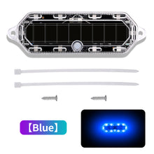 Load image into Gallery viewer, Solar Power Mortorcycle Car LED Warning Light Night Ride Tail Light Anti-rear Strobe Light for Motorcycle Electric Vehicle Bicycle