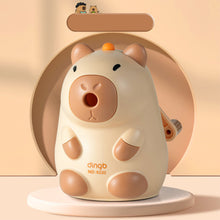 Load image into Gallery viewer, Cute Cartoon Capybara Hand Crank Mechanical Pencil Sharpener Pencil Automatically Enters Pencil Sharpening Tool Stationery