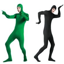 Load image into Gallery viewer, Green Screen Suit Disappearing Skin Bodysuit Photography Backdrop Chroma Key Invisible Effect Comfor Suit Photo Video Background