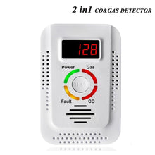 Load image into Gallery viewer, Natural Gas Detector And Carbon Monoxide CO Detector Combustible Gas Leak Detector Monitor For Co Lpg Methane In Kitchen