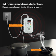 Load image into Gallery viewer, Natural Gas Detector And Carbon Monoxide CO Detector Combustible Gas Leak Detector Monitor For Co Lpg Methane In Kitchen
