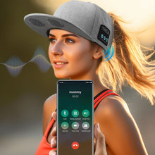 Load image into Gallery viewer, Outdoor Hat with Bluetooth Speaker Adjustable Bluetooth Hat Wireless Smart Loudspeaker Cap For Outdoor Sport Baseball Cap With Mic