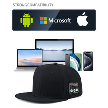 Load image into Gallery viewer, Outdoor Hat with Bluetooth Speaker Adjustable Bluetooth Hat Wireless Smart Loudspeaker Cap For Outdoor Sport Baseball Cap With Mic