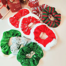 Load image into Gallery viewer, Christmas Hair Band Simple Versatile Hair Rope High Elastic Hair Tie Headwear Colorful Hair Accessories for Women