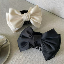Load image into Gallery viewer, Double-sided Three-dimensional Bow Hairpin Hair Claw Clip Simple Temperamental Headwear Hair Clip Hair Accessory for Women