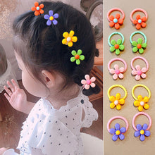 Load image into Gallery viewer, Cartoon Cute Children Hair Band Colorful Rubber Band Hair Tie Highly Elastic Durable Hair Band Headwear Hair Accessories