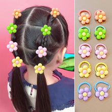 Load image into Gallery viewer, Cartoon Cute Children Hair Band Colorful Rubber Band Hair Tie Highly Elastic Durable Hair Band Headwear Hair Accessories