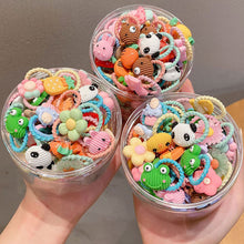 Load image into Gallery viewer, Cartoon Cute Children Hair Band Colorful Rubber Band Hair Tie Highly Elastic Durable Hair Band Headwear Hair Accessories