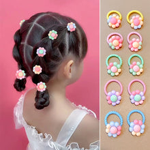 Load image into Gallery viewer, Cartoon Cute Children Hair Band Colorful Rubber Band Hair Tie Highly Elastic Durable Hair Band Headwear Hair Accessories