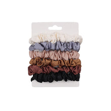 Load image into Gallery viewer, 6pcs/set Imitation Silk Hair Tie Simple Versatile Hair Band Highly Elastic Rubber Band Hair Rope Headwear for Women