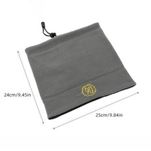 Load image into Gallery viewer, Thickened Velvet Neck Warm Scarf Winter Double-sided Fleece Scarf Casual Versatile Outdoor Windproof Warm Scarf for Men
