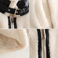 Load image into Gallery viewer, Lamb Wool Thickened Warm Coat Integrated Fur Leather Cotton Padded Jacket Fashionable Loose Warm Winter Outwear Coat