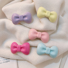 Load image into Gallery viewer, Cute Candy Color Bow Hairpin Hairpin Headwear Bow Hair Clip Korean Style Bangs Bowknot Hair Clip Girl