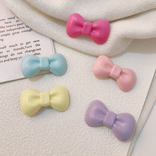 Load image into Gallery viewer, Cute Candy Color Bow Hairpin Hairpin Headwear Bow Hair Clip Korean Style Bangs Bowknot Hair Clip Girl