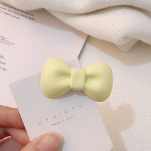 Load image into Gallery viewer, Cute Candy Color Bow Hairpin Hairpin Headwear Bow Hair Clip Korean Style Bangs Bowknot Hair Clip Girl