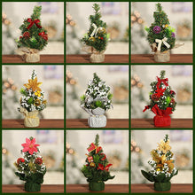 Load image into Gallery viewer, Mini Christmas Tree Festival Decoration Simulation Christmas Tree Artifical Small Tree Desktop Ornaments Gifts Festival for Home New Year