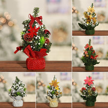 Load image into Gallery viewer, Mini Christmas Tree Festival Decoration Simulation Christmas Tree Artifical Small Tree Desktop Ornaments Gifts Festival for Home New Year