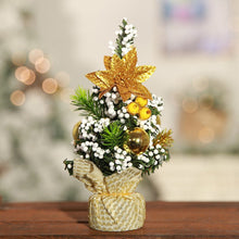 Load image into Gallery viewer, Mini Christmas Tree Festival Decoration Simulation Christmas Tree Artifical Small Tree Desktop Ornaments Gifts Festival for Home New Year