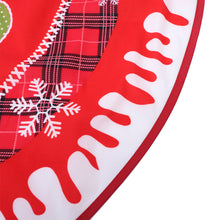 Load image into Gallery viewer, Christmas Tree Skirt Snowflake Santa Claus Printed Xmas Tree Bottom Decor Mat Merry Christmas Decoarations Home Party Ornaments
