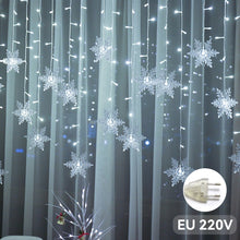 Load image into Gallery viewer, Christmas Tree Snowflake LED String Lights Christmas Decoration Light Home Xmas Tree Decor Fairy Light String