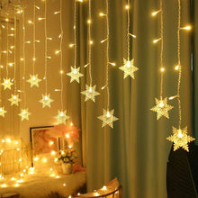 Load image into Gallery viewer, Christmas Tree Snowflake LED String Lights Christmas Decoration Light Home Xmas Tree Decor Fairy Light String