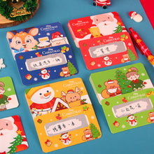 Load image into Gallery viewer, 20Pcs Christmas Reward Scratch Card Film Coated Stickers Scratch Off Labels Xmas Stickers DIY Children's Redemption Vouchers