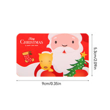Load image into Gallery viewer, 20Pcs Christmas Reward Scratch Card Film Coated Stickers Scratch Off Labels Xmas Stickers DIY Children's Redemption Vouchers