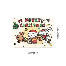 Load image into Gallery viewer, 20Pcs Christmas Reward Scratch Card Film Coated Stickers Scratch Off Labels Xmas Stickers DIY Children's Redemption Vouchers