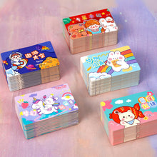 Load image into Gallery viewer, 20Pcs Reward Scratch Card Interactive Cardboard Lucky Card Scratch Off Stickers Creative Blessing Cards DIY Children's Redemption Vouchers