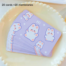 Load image into Gallery viewer, 20Pcs Reward Scratch Card Interactive Cardboard Lucky Card Scratch Off Stickers Creative Blessing Cards DIY Children's Redemption Vouchers