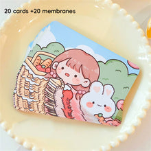 Load image into Gallery viewer, 20Pcs Reward Scratch Card Interactive Cardboard Lucky Card Scratch Off Stickers Creative Blessing Cards DIY Children's Redemption Vouchers
