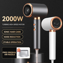 Load image into Gallery viewer, Hair Dryer High-Speed Electric Turbine Airflow Low Noise Constant Temperature And Quick Drying Suitable For Home Salons