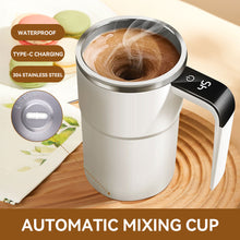 Load image into Gallery viewer, Automatic Coffee Stirring Cup Rechargeable Portable Stainless Steel Coffee Mug Creative Mugs