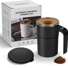 Load image into Gallery viewer, Automatic Coffee Stirring Cup Rechargeable Portable Stainless Steel Coffee Mug Creative Mugs