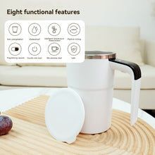 Load image into Gallery viewer, Automatic Coffee Stirring Cup Rechargeable Portable Stainless Steel Coffee Mug Creative Mugs