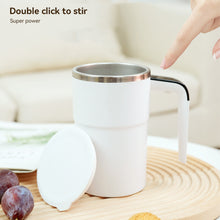 Load image into Gallery viewer, Automatic Coffee Stirring Cup Rechargeable Portable Stainless Steel Coffee Mug Creative Mugs