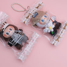 Load image into Gallery viewer, 1Pc Lace Mystery Box Storage Case Anime Ornaments Mystery Box Organizer Box Round Plush Dolls Display Bag